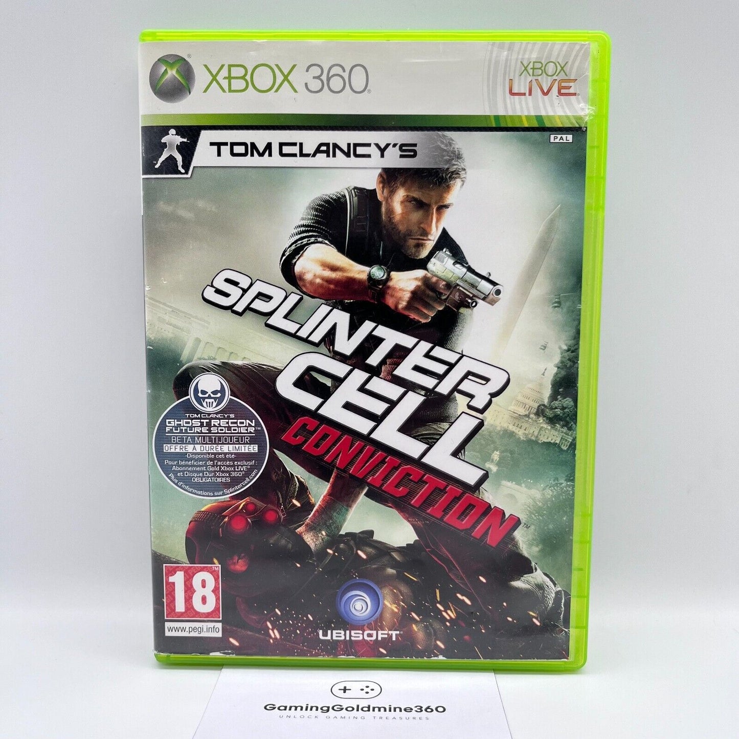 Tom Clancy's: Conviction, Double Agent, Ghost Recon Future Soldier - Xbox 360