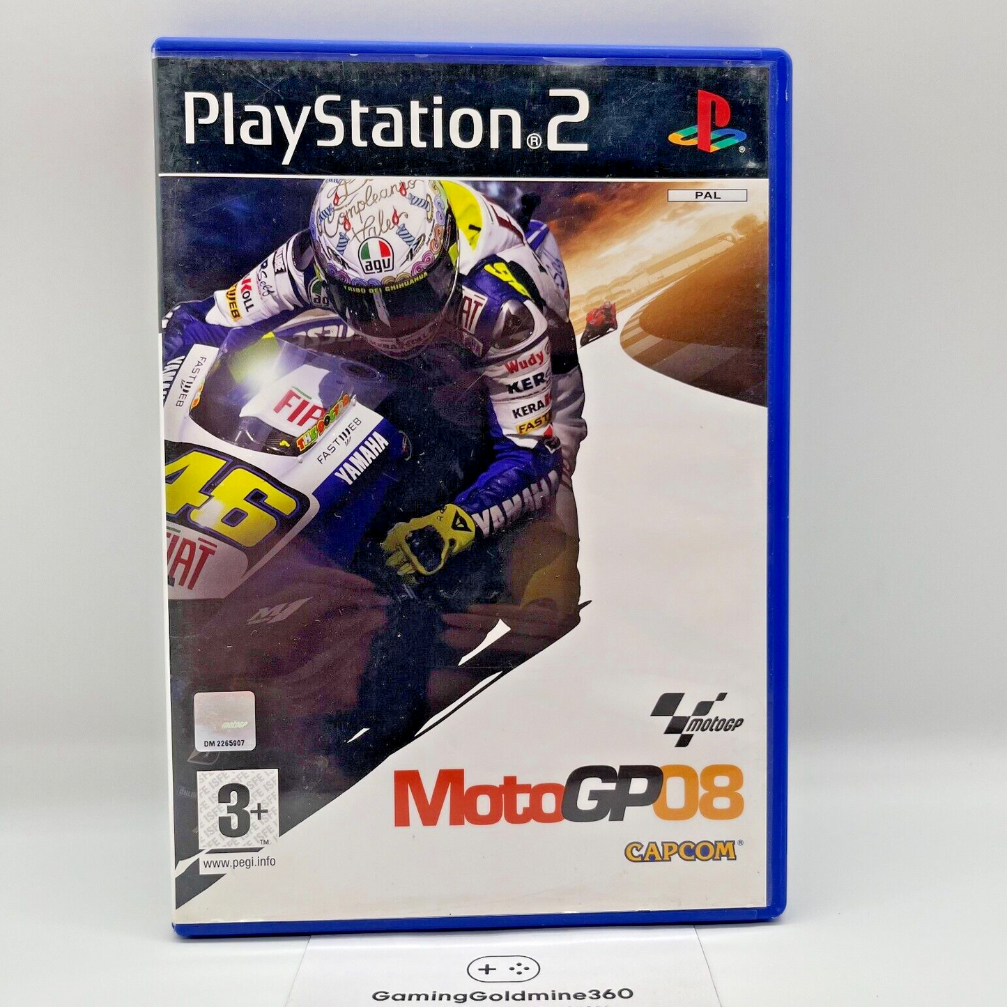 MOTOGP GP 08 PS2 Italiano Completo con Manuale PAL Capcom Sony PlayStation 2