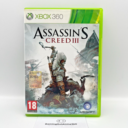 Assassin's Creed III 3 (senza manuale) - Xbox 360