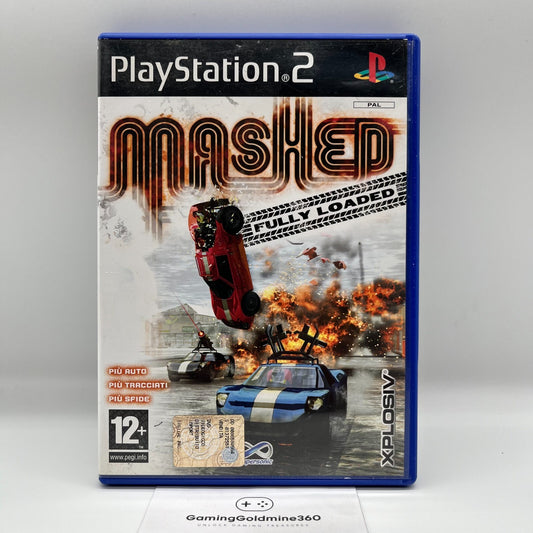 MASHED Fully Loaded PS2 Italiano Completo Xplosiv Sony PlayStation 2 COME NUOVO