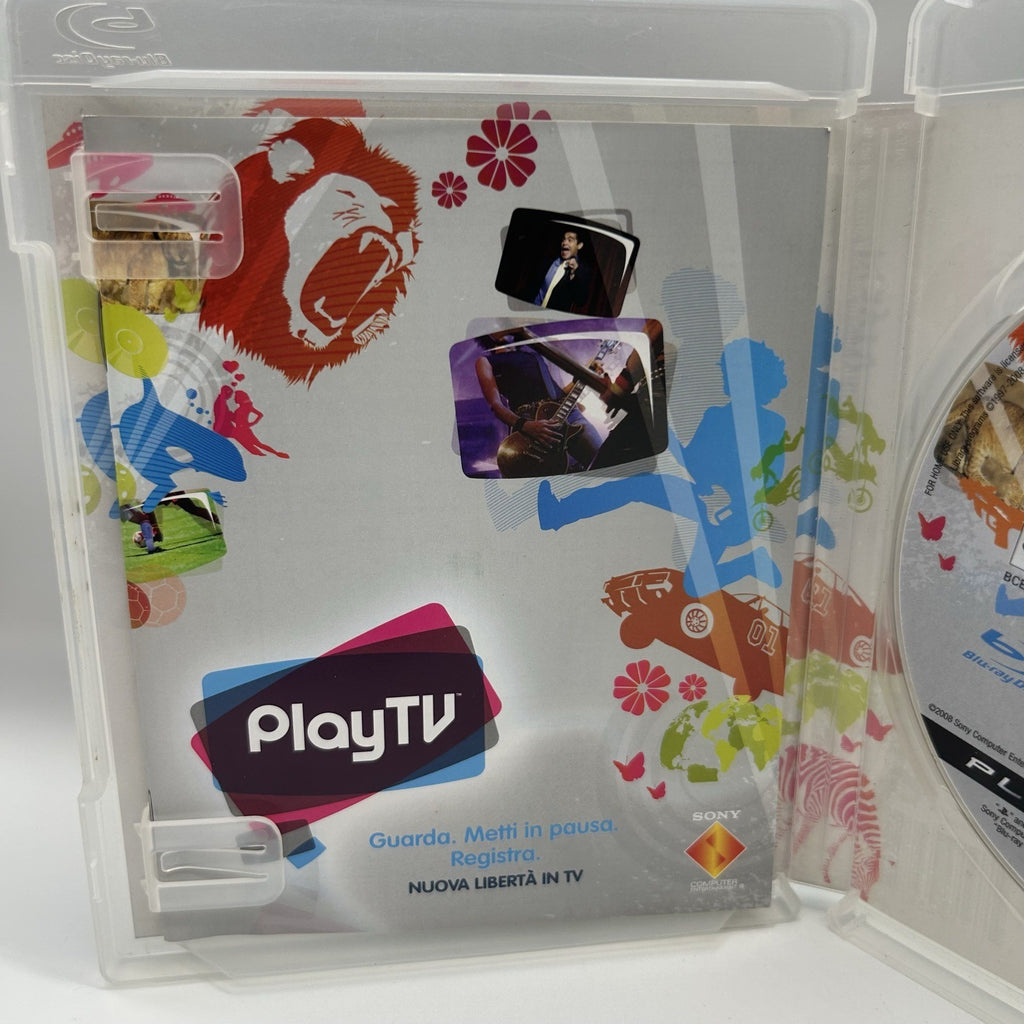 PlayTV PS3 Software Sony PlayStation 3 PAL ITA Disco e Custodia SENZA Tuner