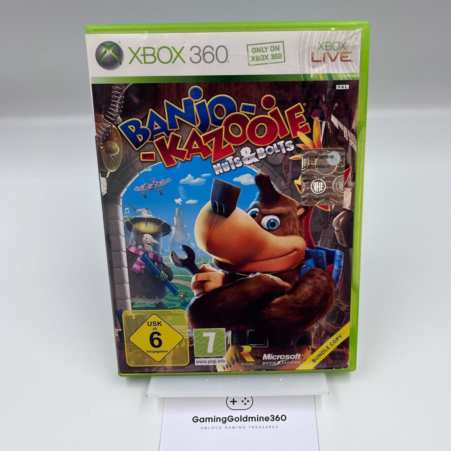 Banjo Kazooie Nuts & Bolts BUNDLE COPY Microsoft XBOX 360 PAL Italiano Completo