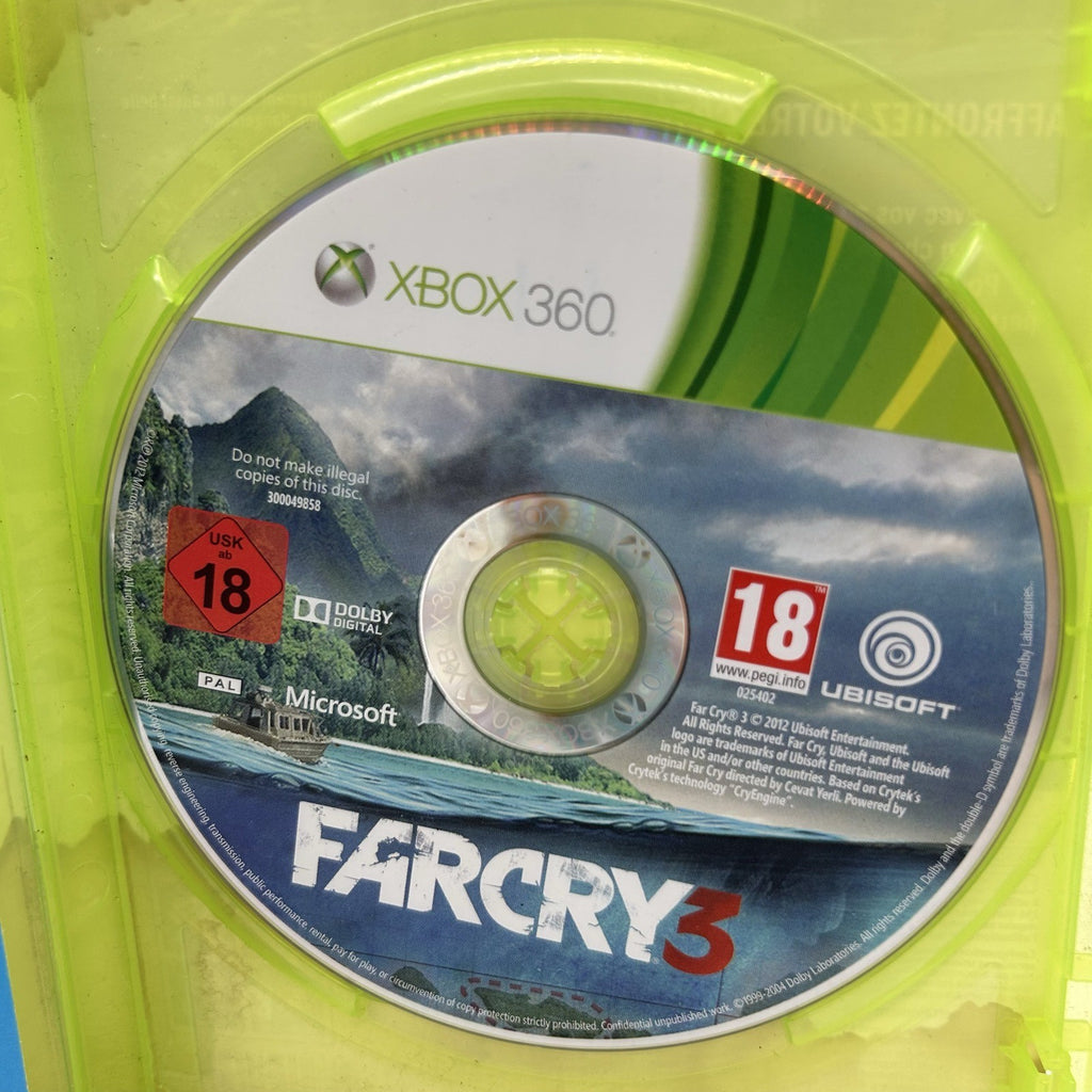 Far Cry 3 Xbox 360 PAL ITA Ubisoft FPS Open World Completo Testato Funzionante