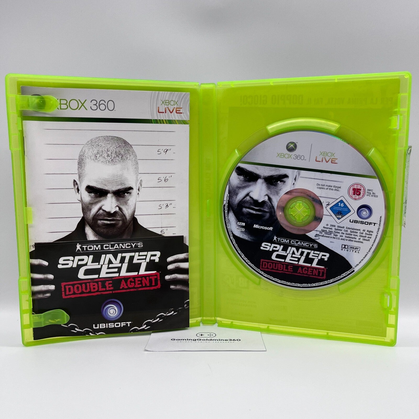 Tom Clancy's: Conviction, Double Agent, Ghost Recon Future Soldier Xbox 360 PAL