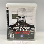TOM CLANCY'S Splinter Cell Double Agent+HAWX PS3 Italiano Completi PAL Sony TOP