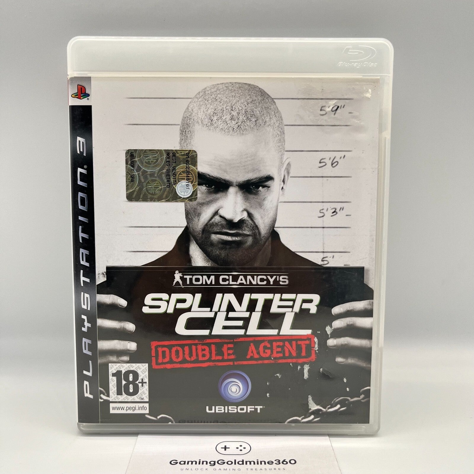 TOM CLANCY'S Splinter Cell Double Agent+HAWX PS3 Italiano Completi PAL Sony TOP