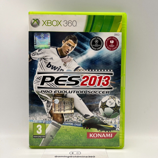 PES 2013 Xbox 360 Italiano Completo Pro Evolution Soccer Microsoft Gioco Calcio