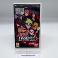 NARUTO SHIPPUDEN Legends: Akatsuki Rising PSP PAL Italiano NO Manual Bandai Sony