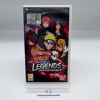 NARUTO SHIPPUDEN Legends: Akatsuki Rising PSP PAL Italiano NO Manual Bandai Sony