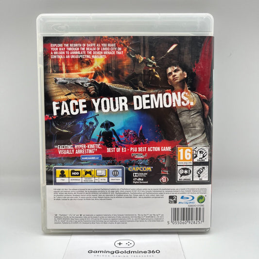 DMC Devil May Cry PS3 PAL Completo con Manuale COME NUOVO Sony PlayStation 3