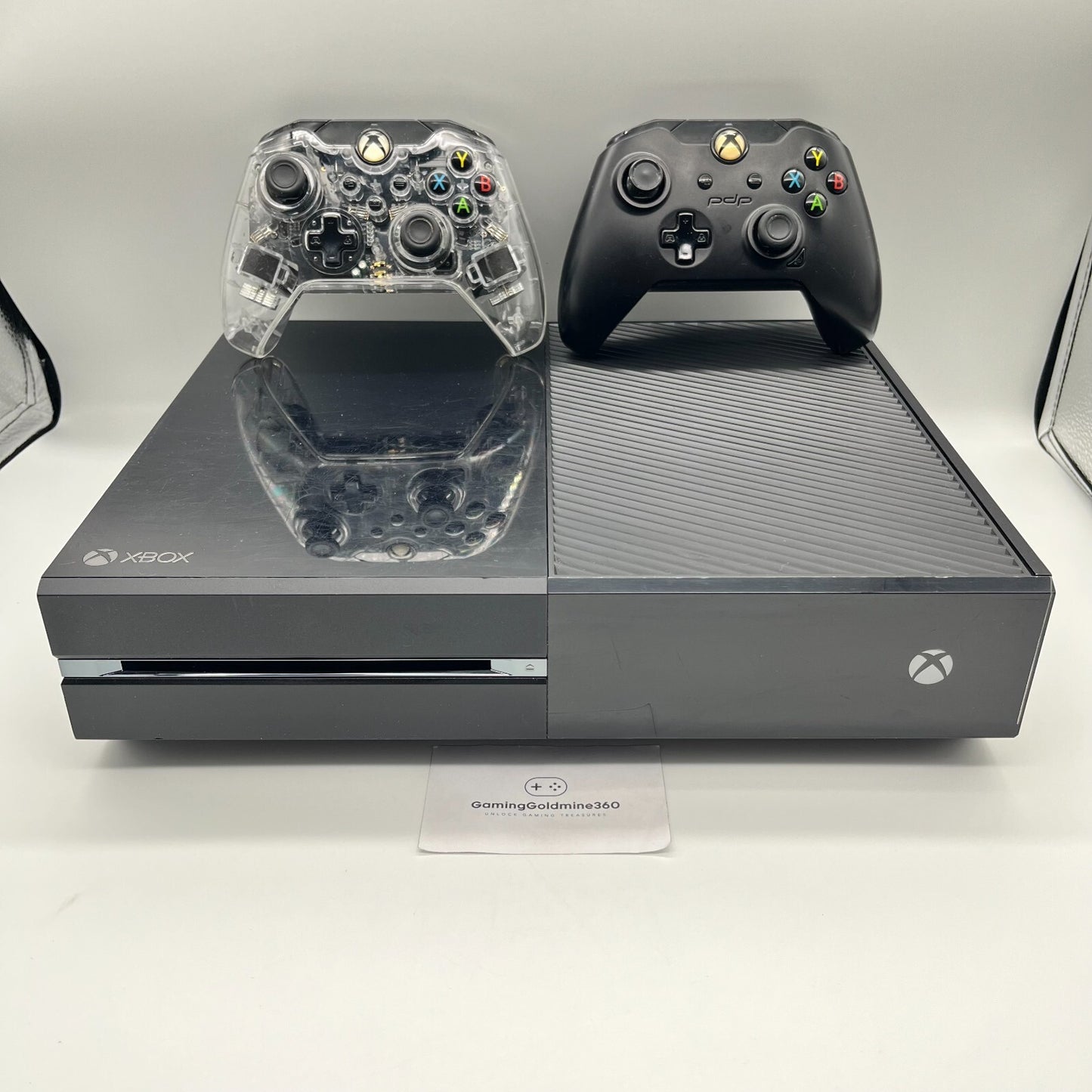 Xbox One Console 500GB Matte Black Microsoft Completa + 2 Controller e Cavi TOP