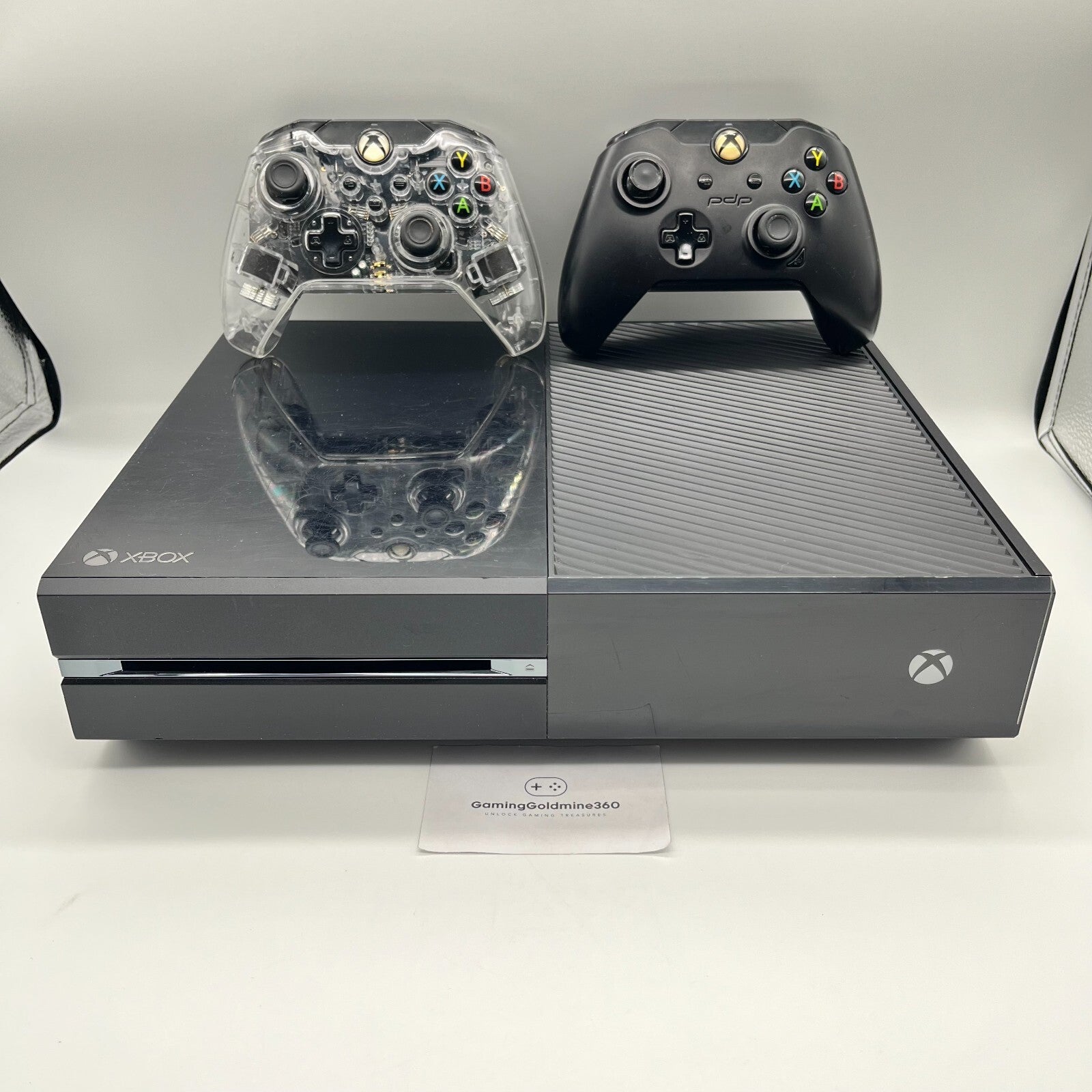 Xbox One Console 500GB Matte Black Microsoft Completa + 2 Controller e Cavi TOP