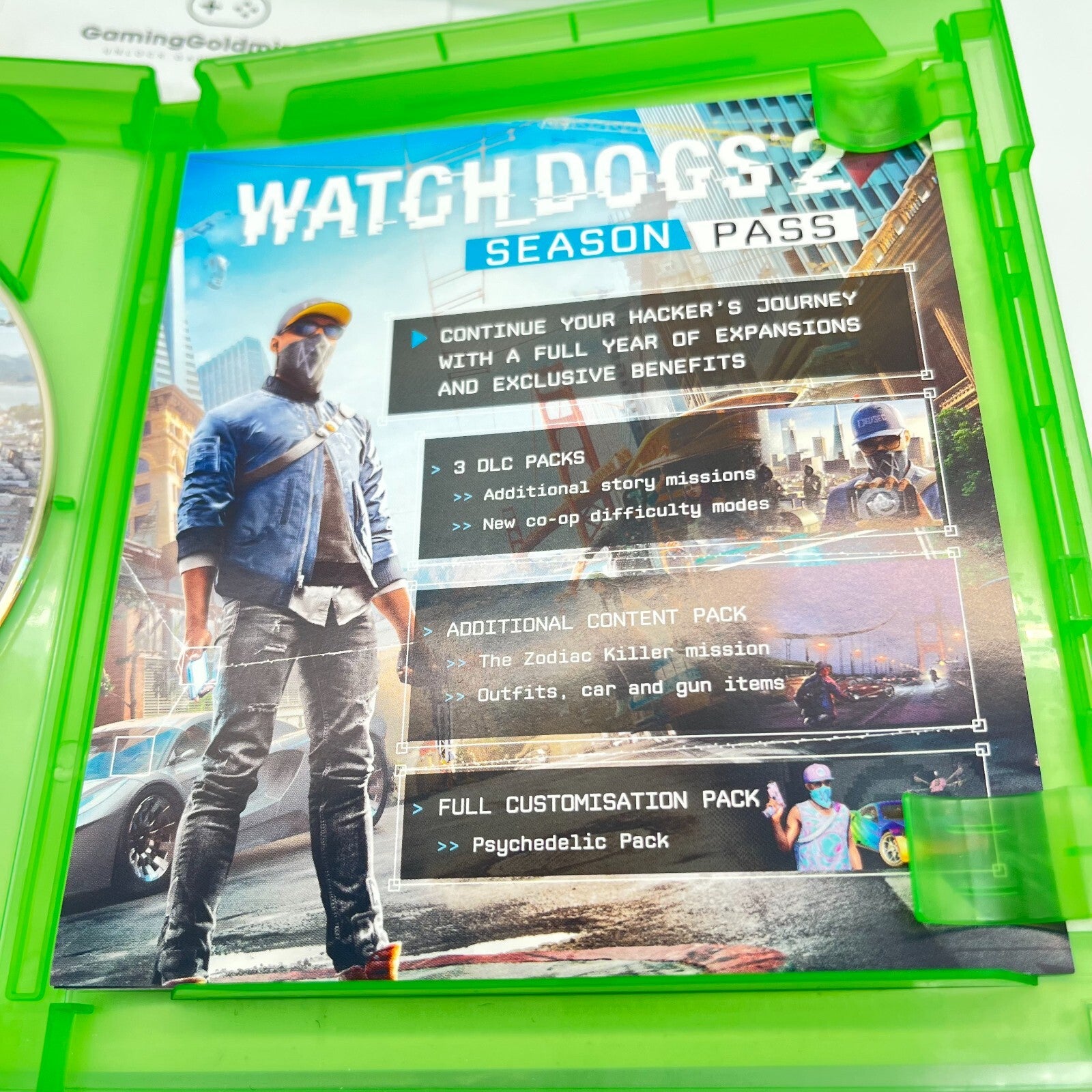 WATCH DOGS 1 & 2 Xbox One Italiano Completo con Manuale Giochi Ubisoft Microsoft