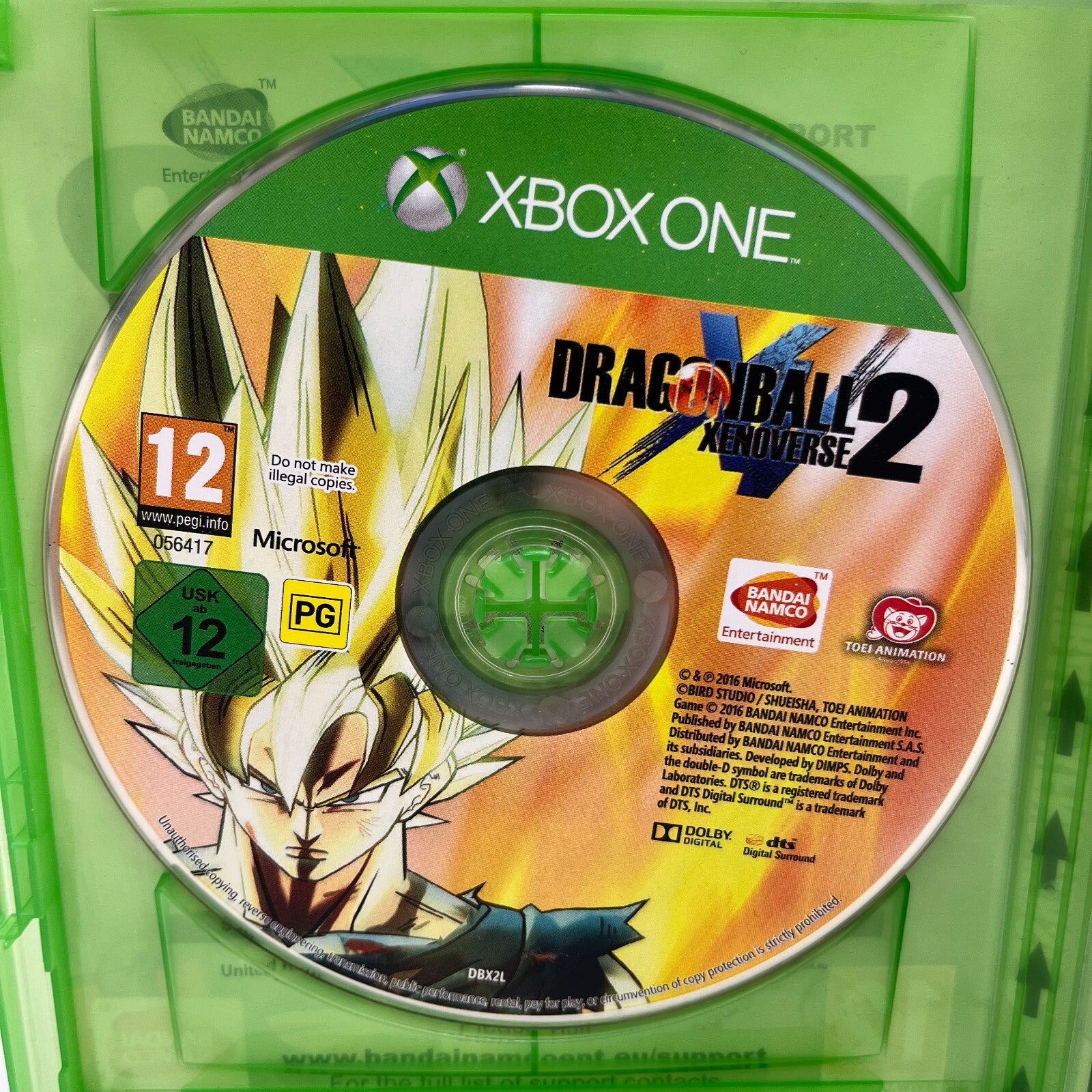 DragonBall XenoVerse 2 XBOX One Italiano Completo con Manuale e Poster COME NUOV