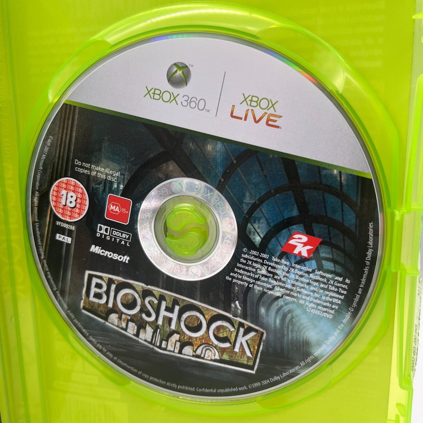 BioShock + BioShock 2 Xbox 360 ITALIANO Completi con Manuale COME NUOVI 2K Games