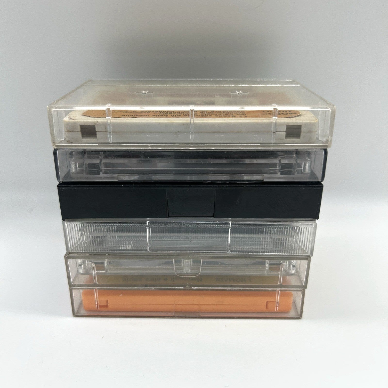 Lotto 6 Musicassette Anni 80 90 MC Mango Nomadi Ruggeri Compilation Italiane