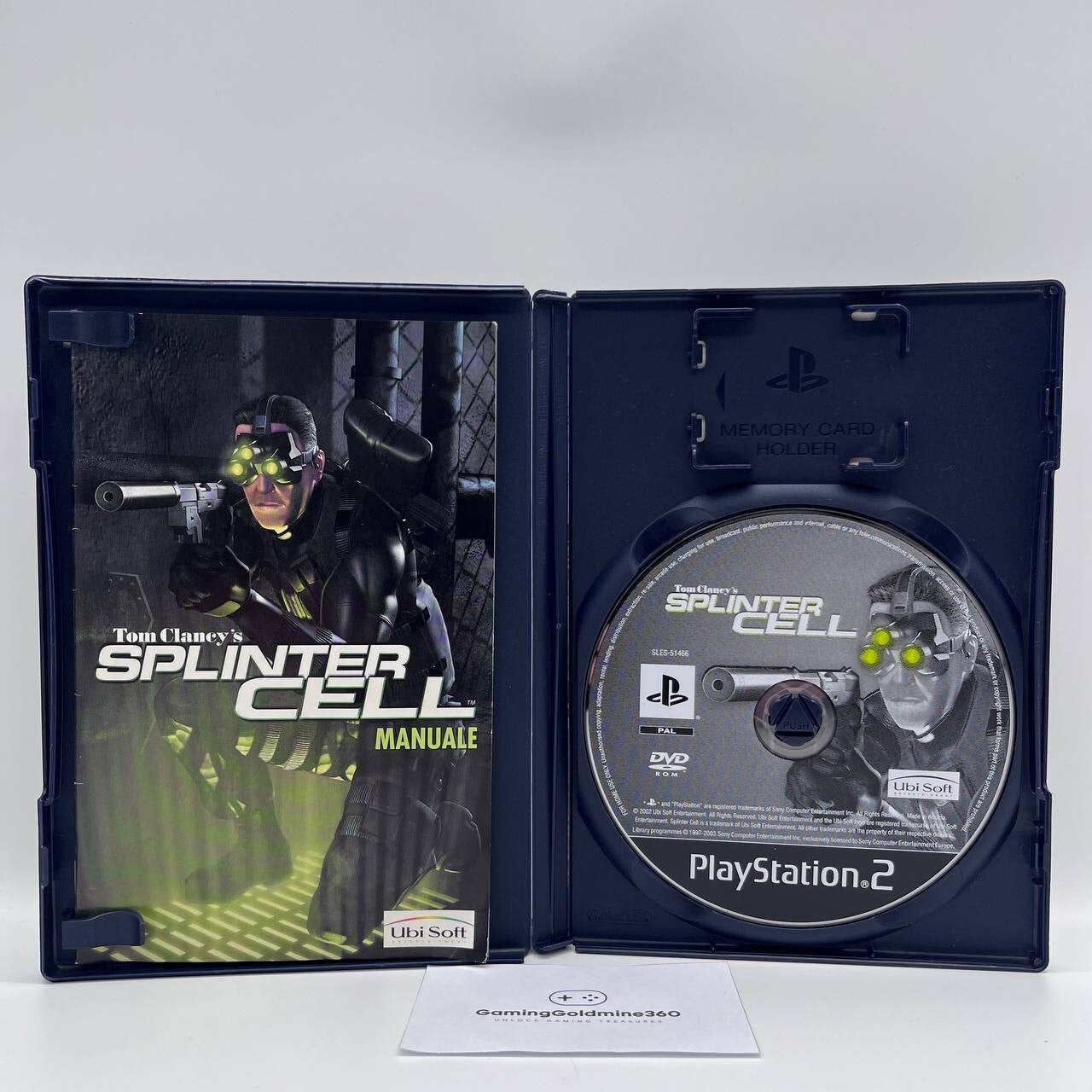 Tom Clancy's: Splinter Cell, Pandora Tomorrow, Ghost Recon 2 PS2 PAL ITA Ubisoft