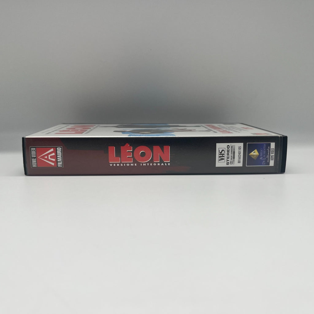 Léon Versione Integrale VHS 1994 Luc Besson Jean Reno Natalie Portman Filmauro