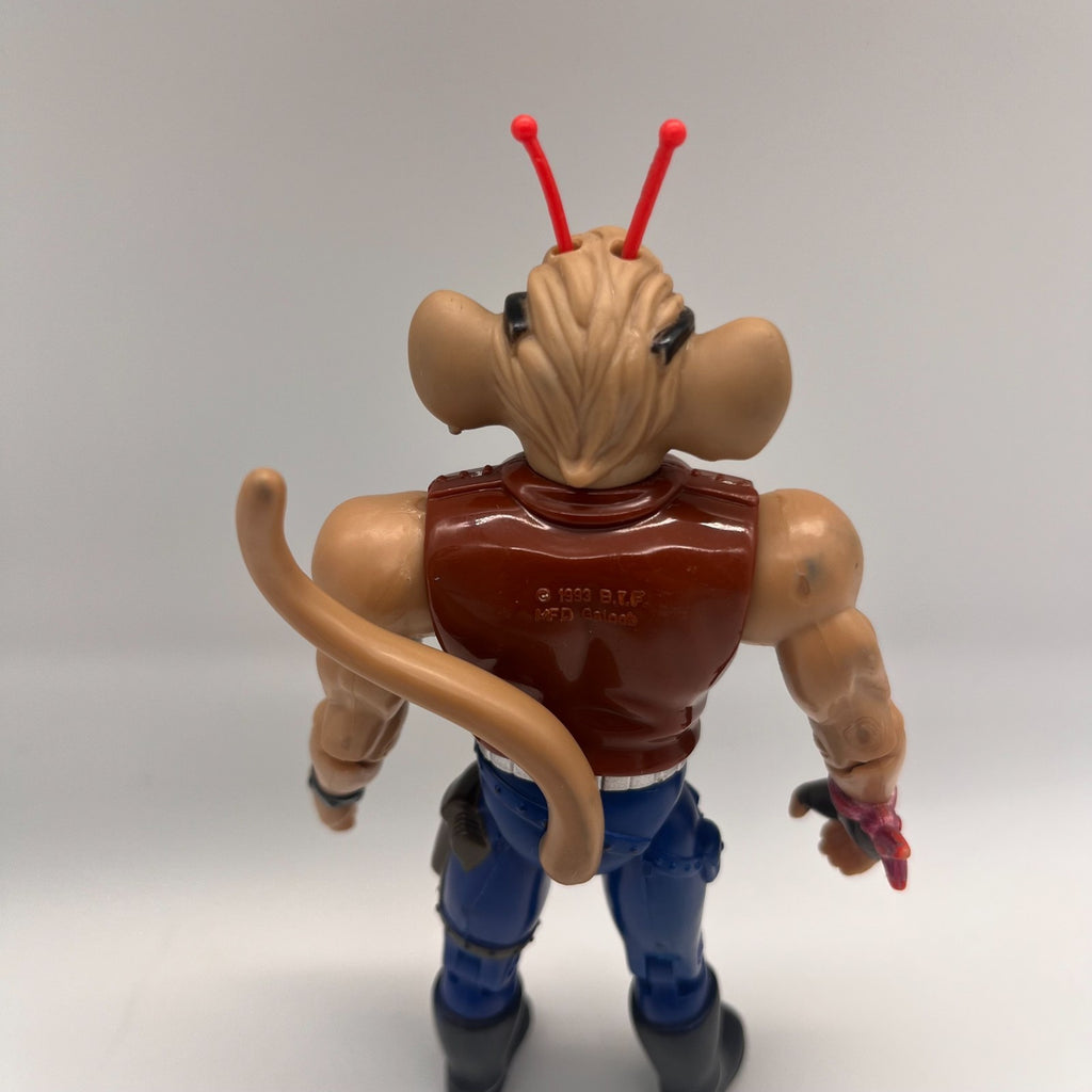 Sterzo Throttle Biker Mice da Marte Action Figure 1993 Galoob GIG Vintage