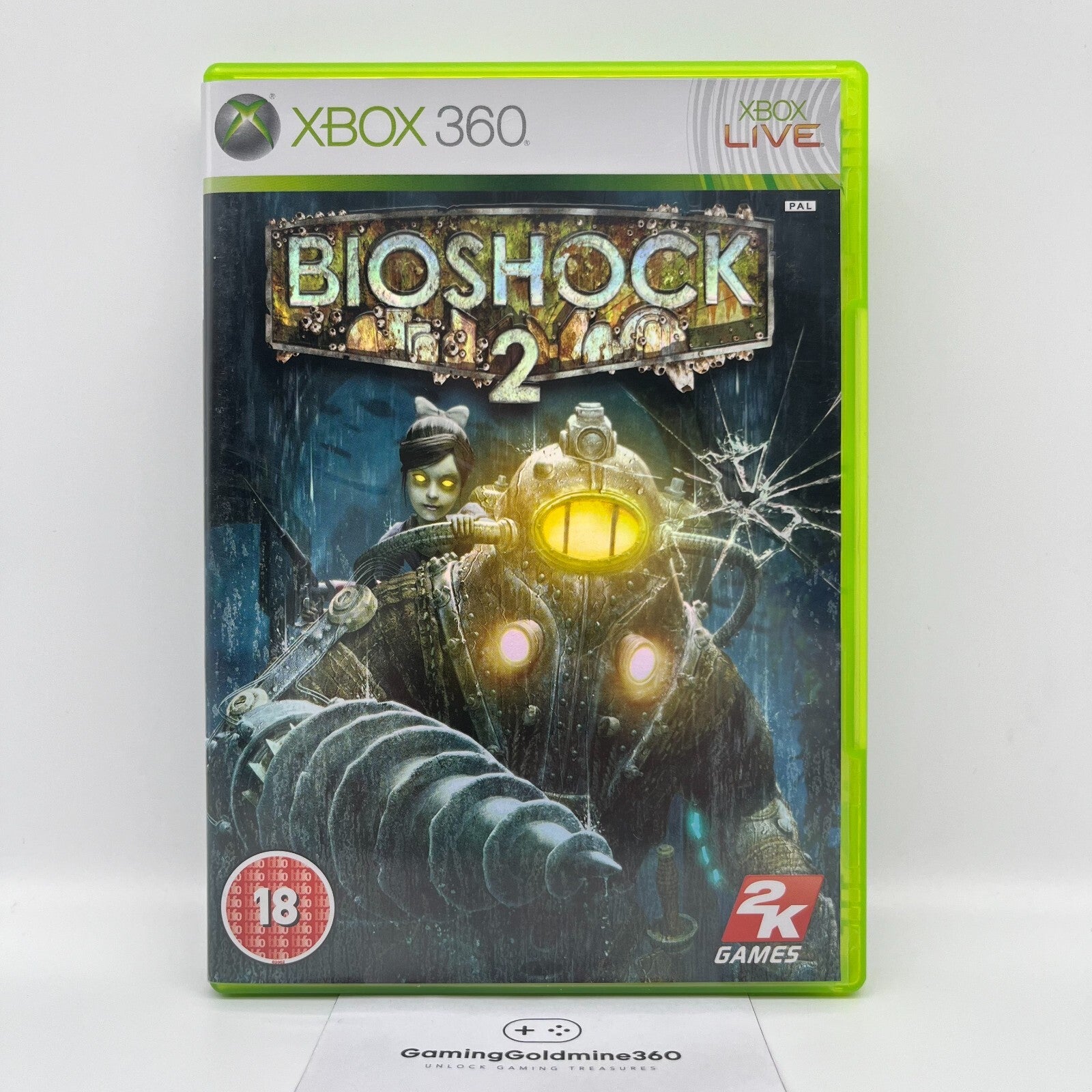 BioShock 2 Xbox 360 Completo con Manuale PAL Multilingua 2KGames Microsoft NUOVO