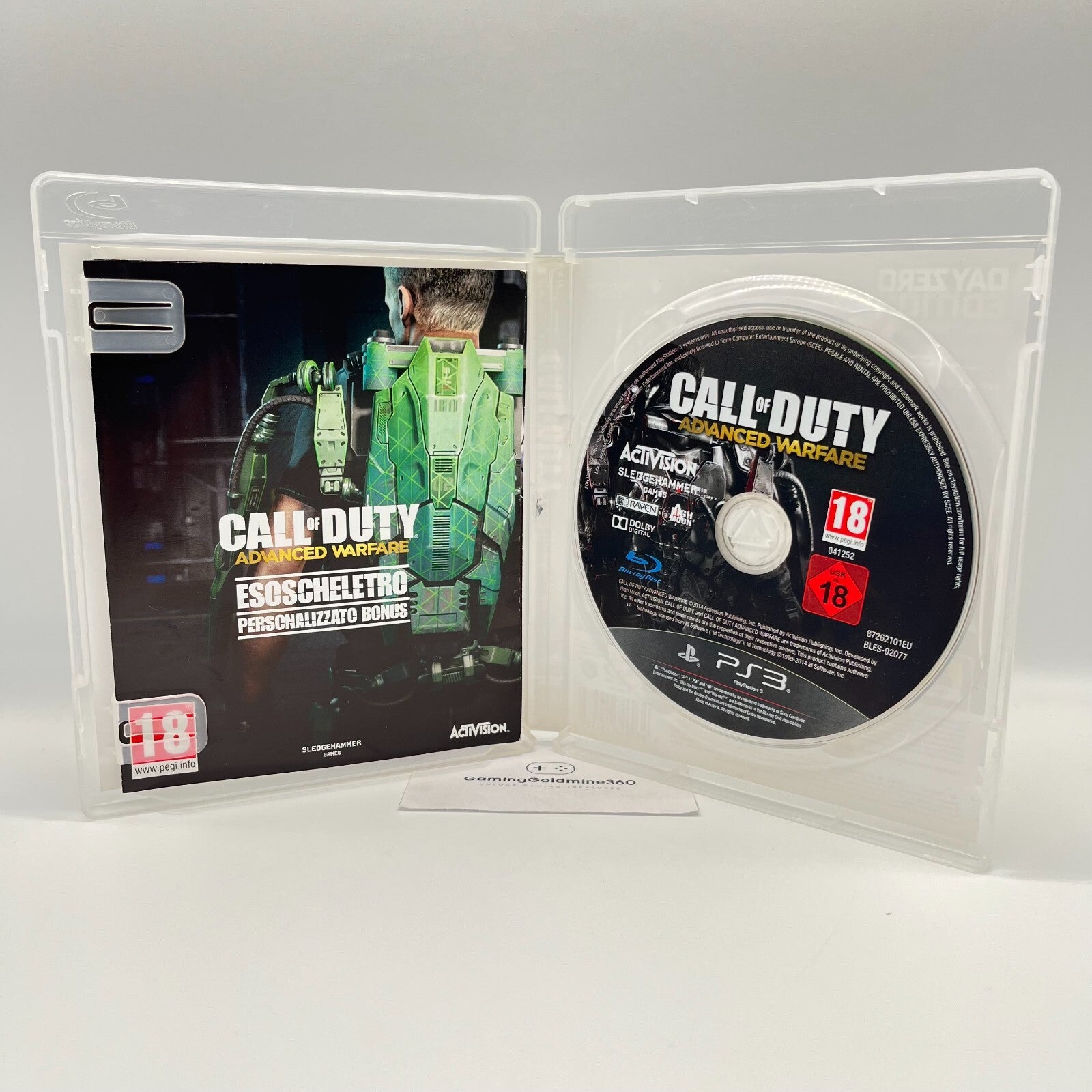 Call Of Duty Advanced Warfare Day Zero PS3 Italiano PAL Sony PlayStation 3 OTTIM