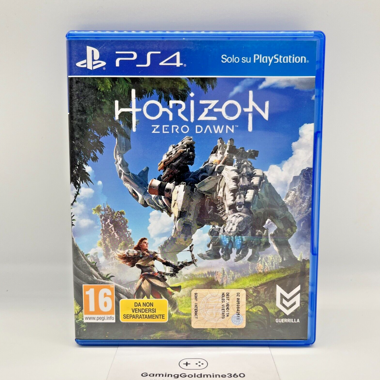 Horizon: Zero Dawn PS4 Italiano Completo con Manuale Sony Playstation 4 OTTIMO