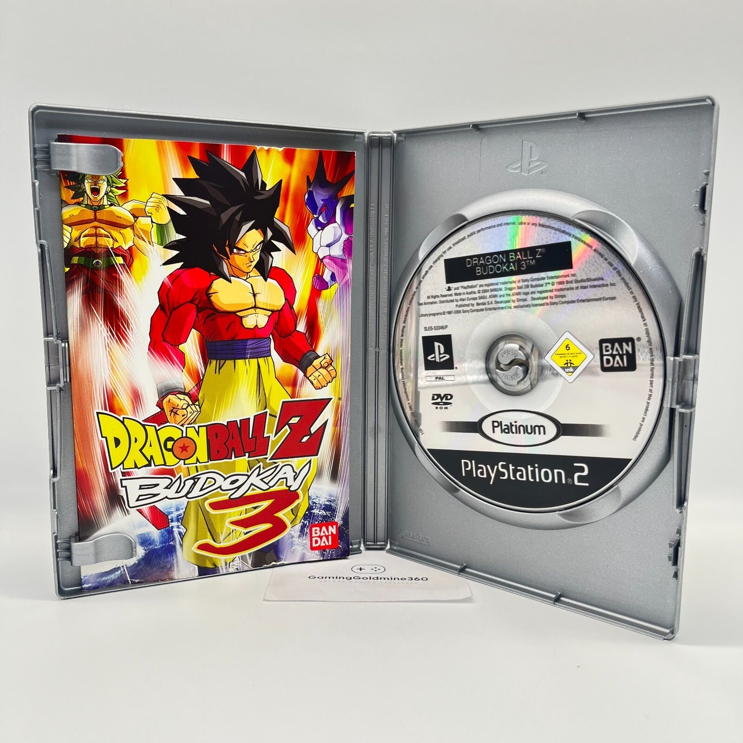 DragonBall Z Budokai 3 PS2 Completo con Manuale PAL Bandai Sony PlayStation 2