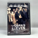 Ocean's Eleven Fate il Vostro Gioco DVD George Clooney Soderbergh Heist ITA