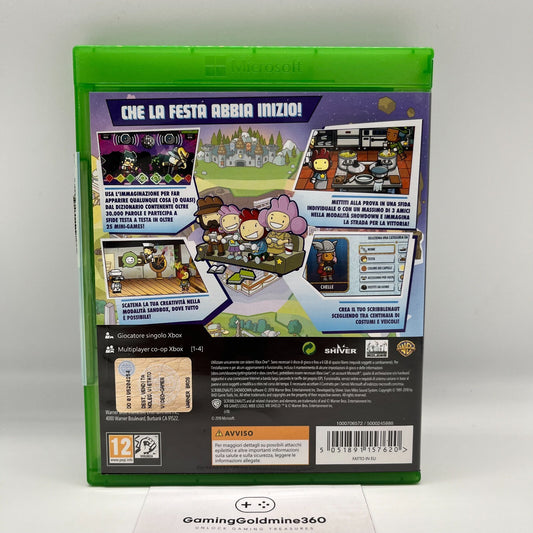 Scribble Nauts Showdown Xbox One Italiano Warner Bros COME NUOVO