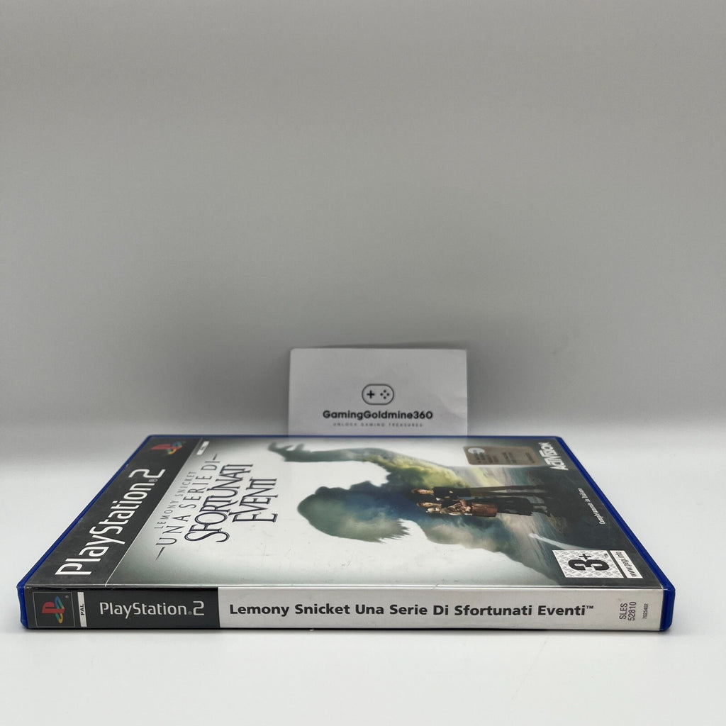 Una Serie di Sfortunati Eventi PS2 Italiano Completo Sony PlayStation 2 OTTIMO