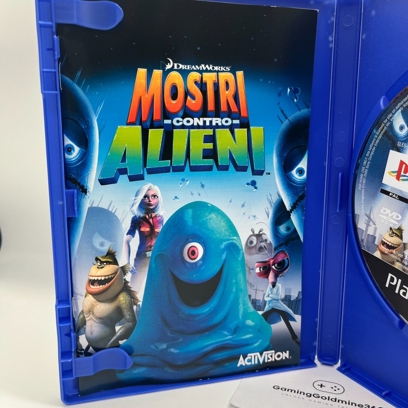 Mostri Contro Alieni PS2 Italiano Completo Activison Sony PlayStation 2 OTTIMO