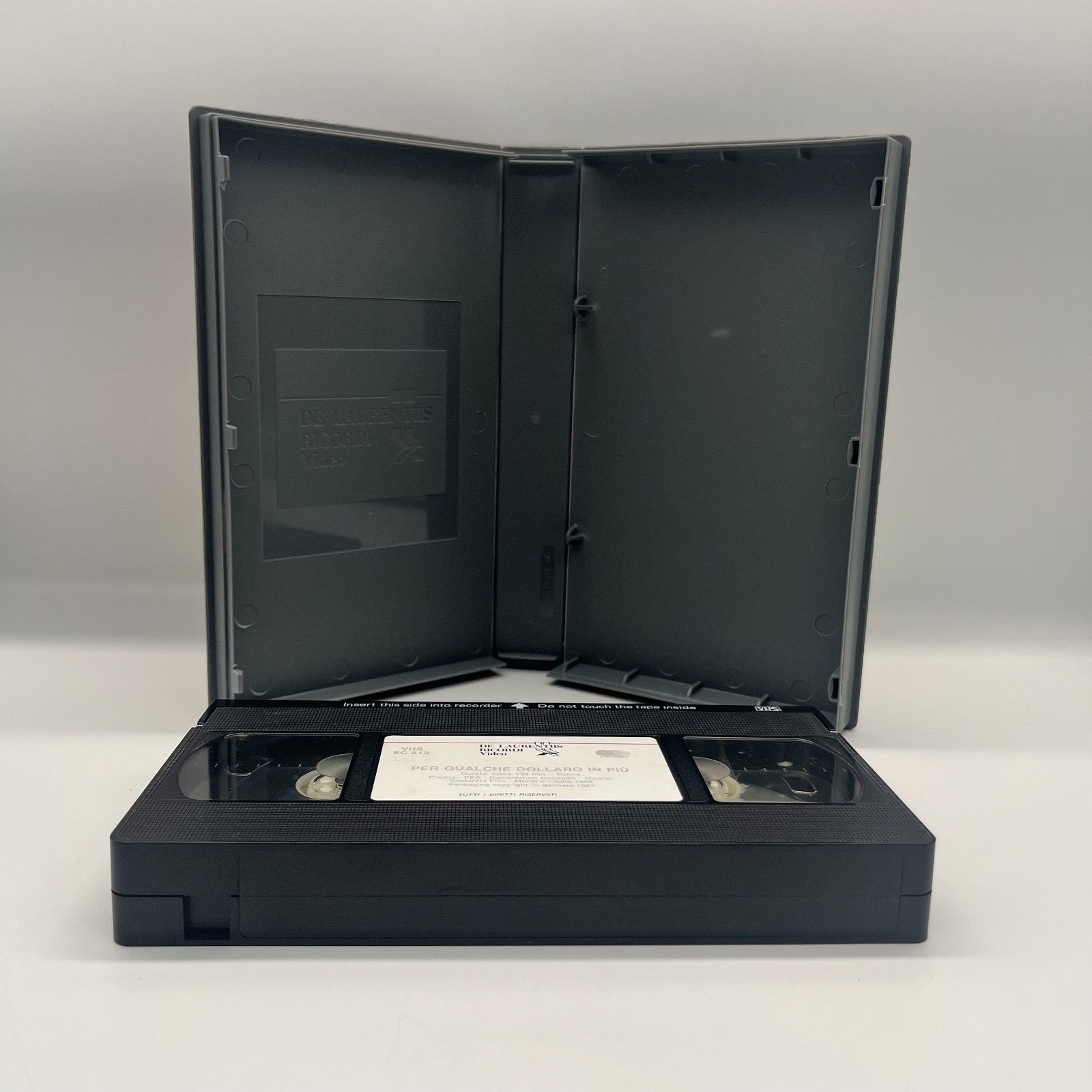 🎬 3x VHS Sergio Leone Western CLINT EASTWOOD Dollaro CVC