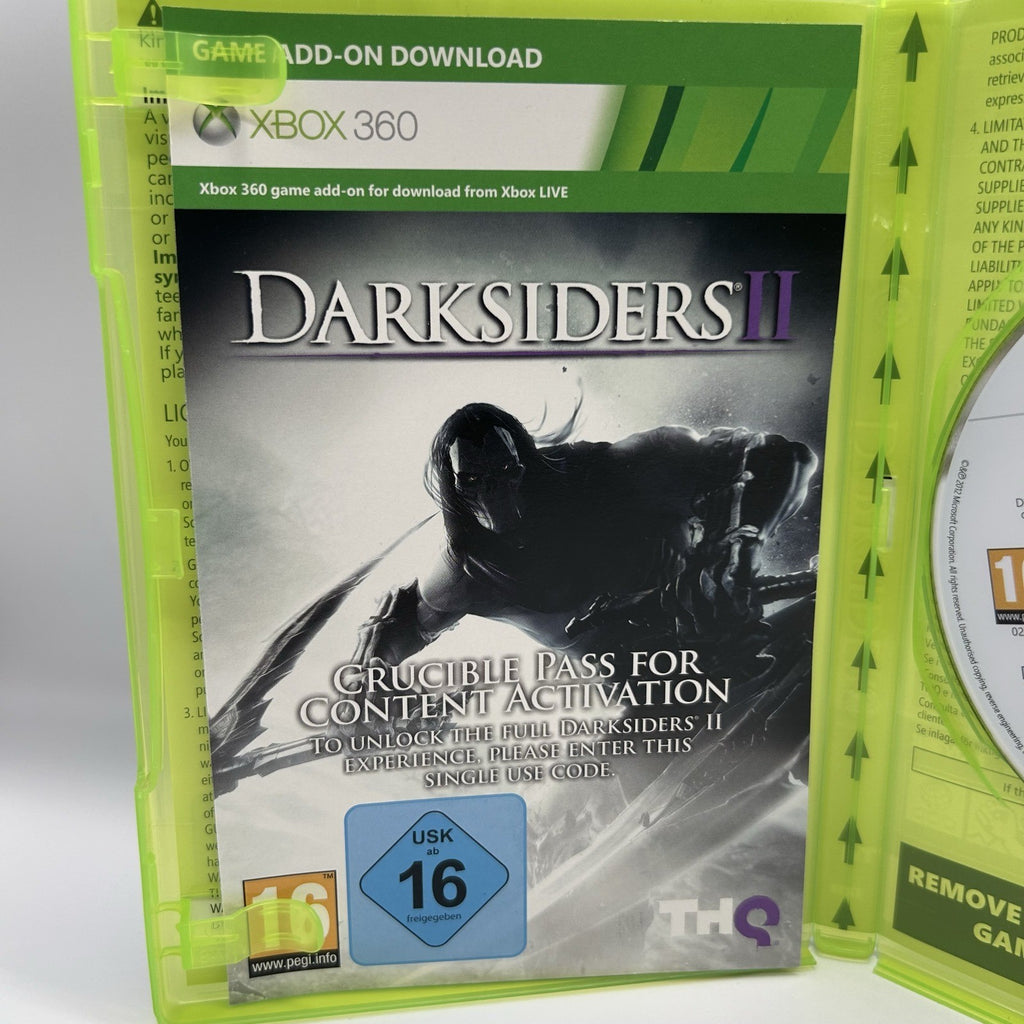 Darksiders II 2 Xbox 360 PAL THQ Azione Avventura Morte Testato Funzionante