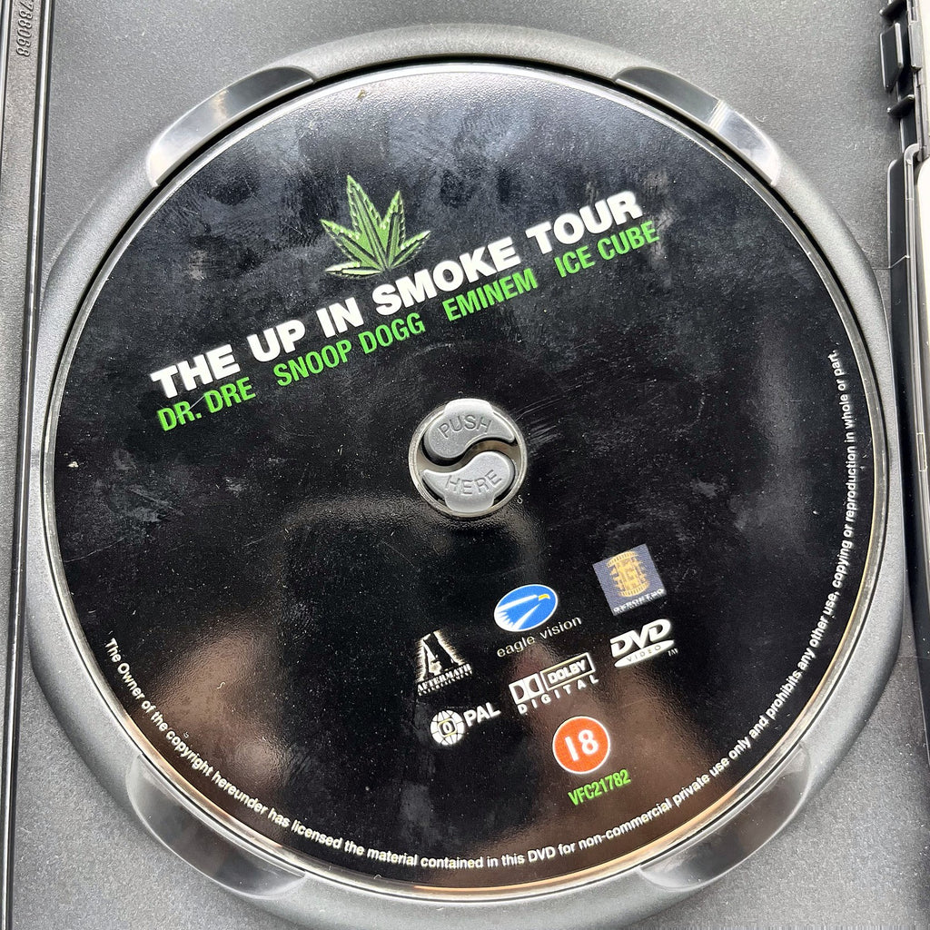 Up in Smoke Tour DVD Dr Dre Snoop Dogg Eminem Ice Cube Hip-Hop Concerto ITA PAL