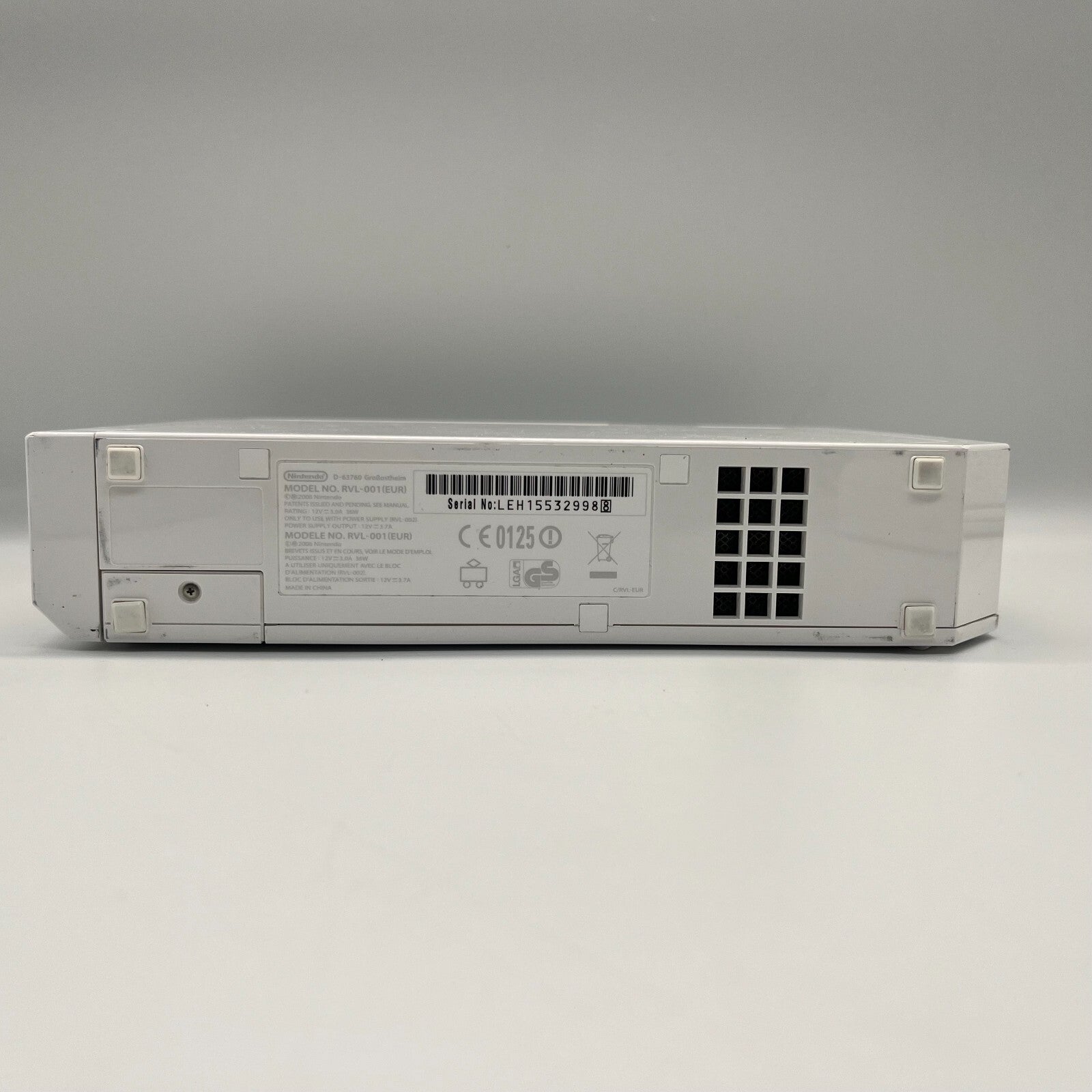 NINTENDO Wii Console COMPLETA con Controller ORIGINALE Wii Mote + Wii Fit BOXATI