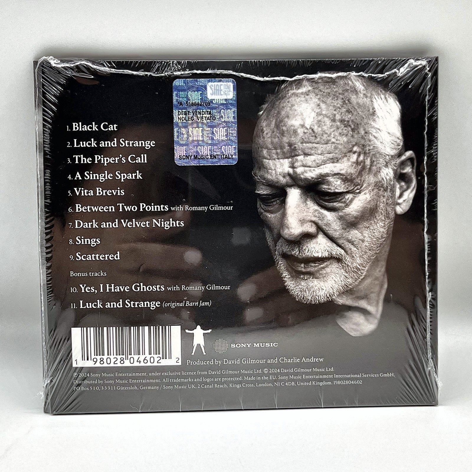 David Gilmour Luck and Strange CD 2024 Sigillato Digisleeve Pink Floyd Sony