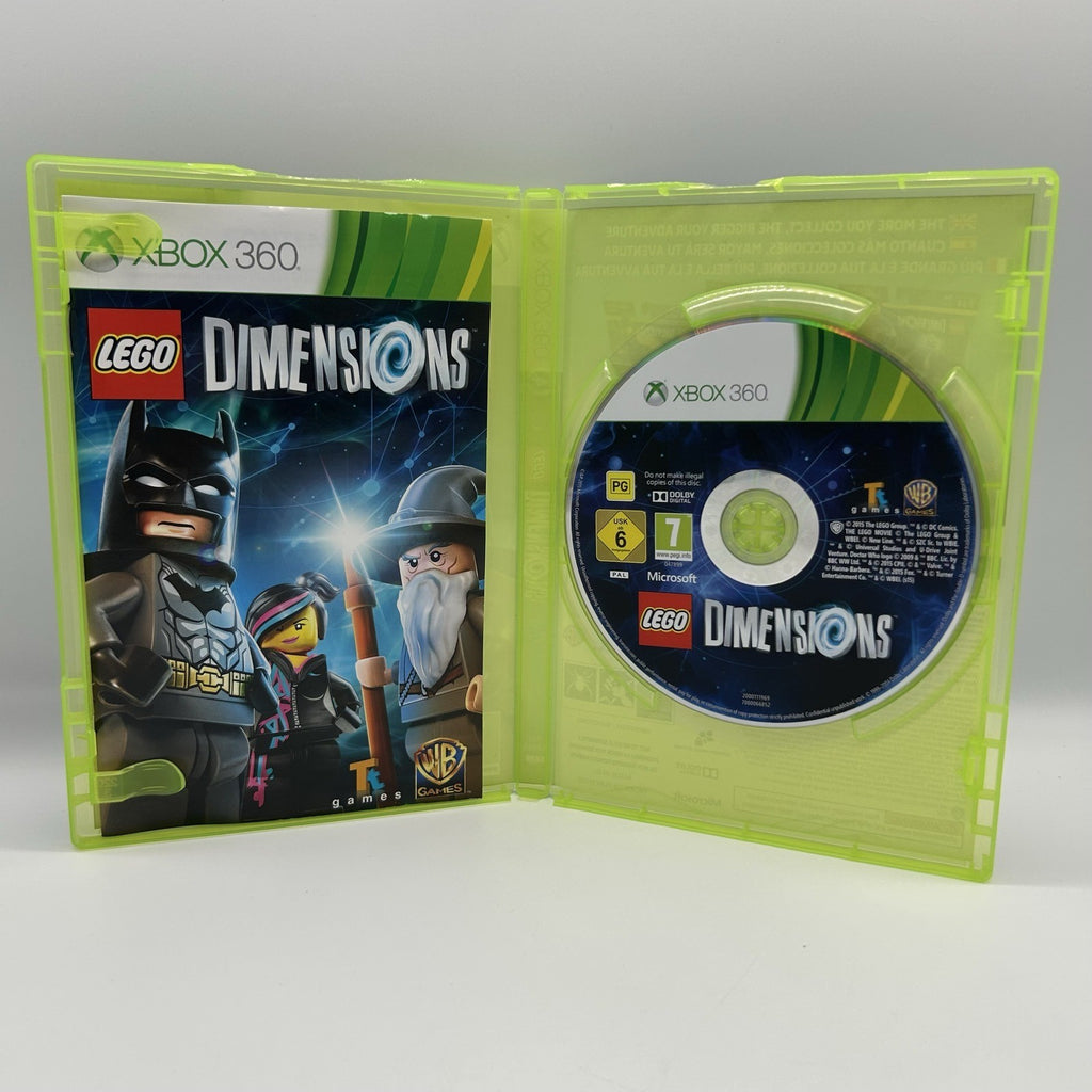 LEGO Dimensions Xbox 360 PAL ITA Solo Gioco Custodia e Disco Testato Funzionante