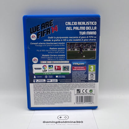 FIFA 14 (2014) PS Vita Italiano PAL Completo EA Sports Sony PlayStation Vita