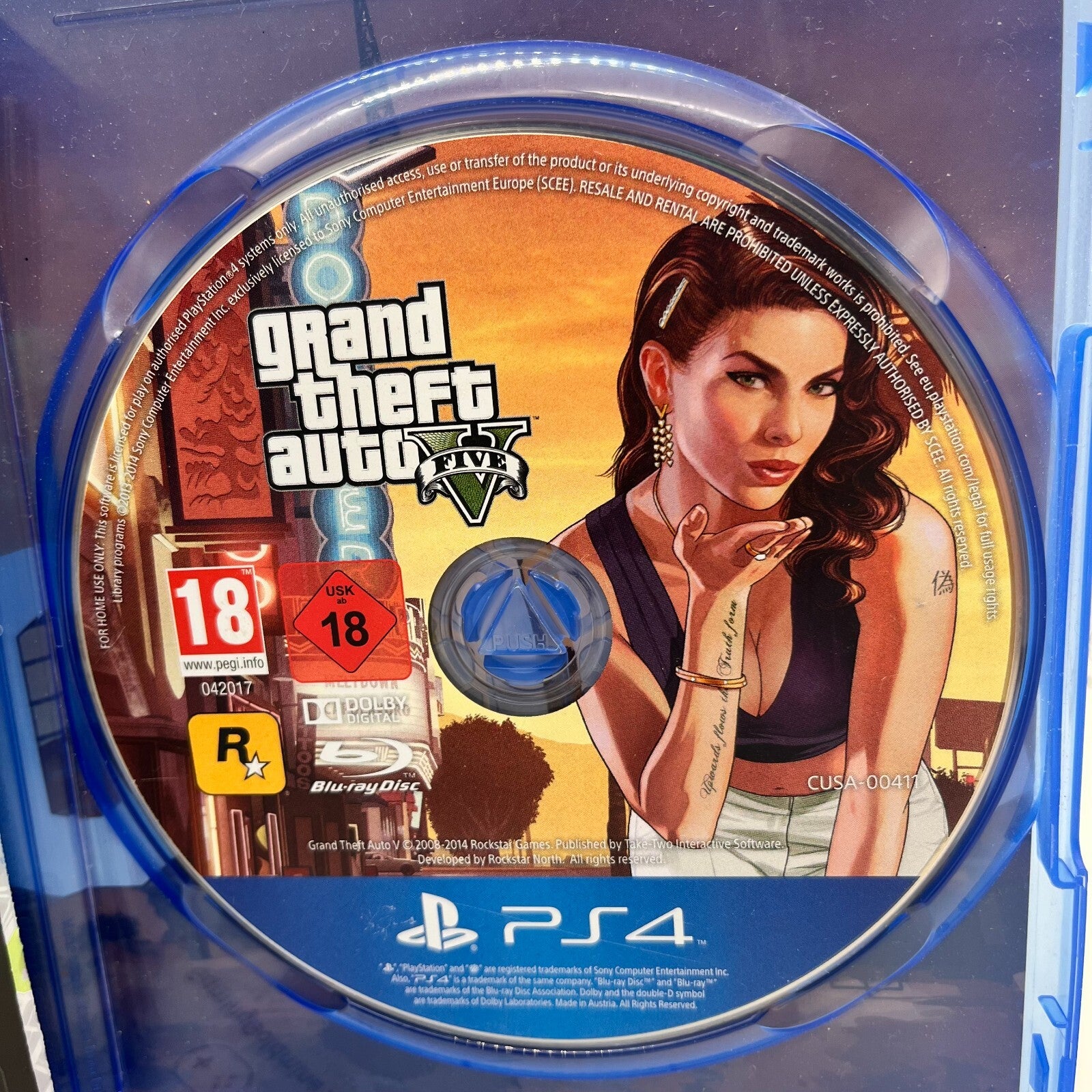 GTA 5 PS4 Vers. EU MULTILINGUA Grand Theft Auto V Sony PlayStation 4 Rockstar