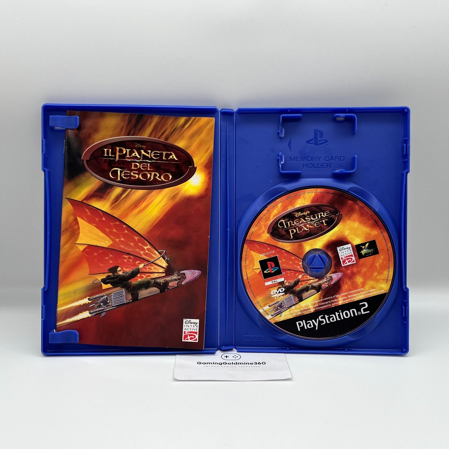 Disney Il Pianeta del Tesoro PS2 Italiano Completo PAL Sony PlayStation 2