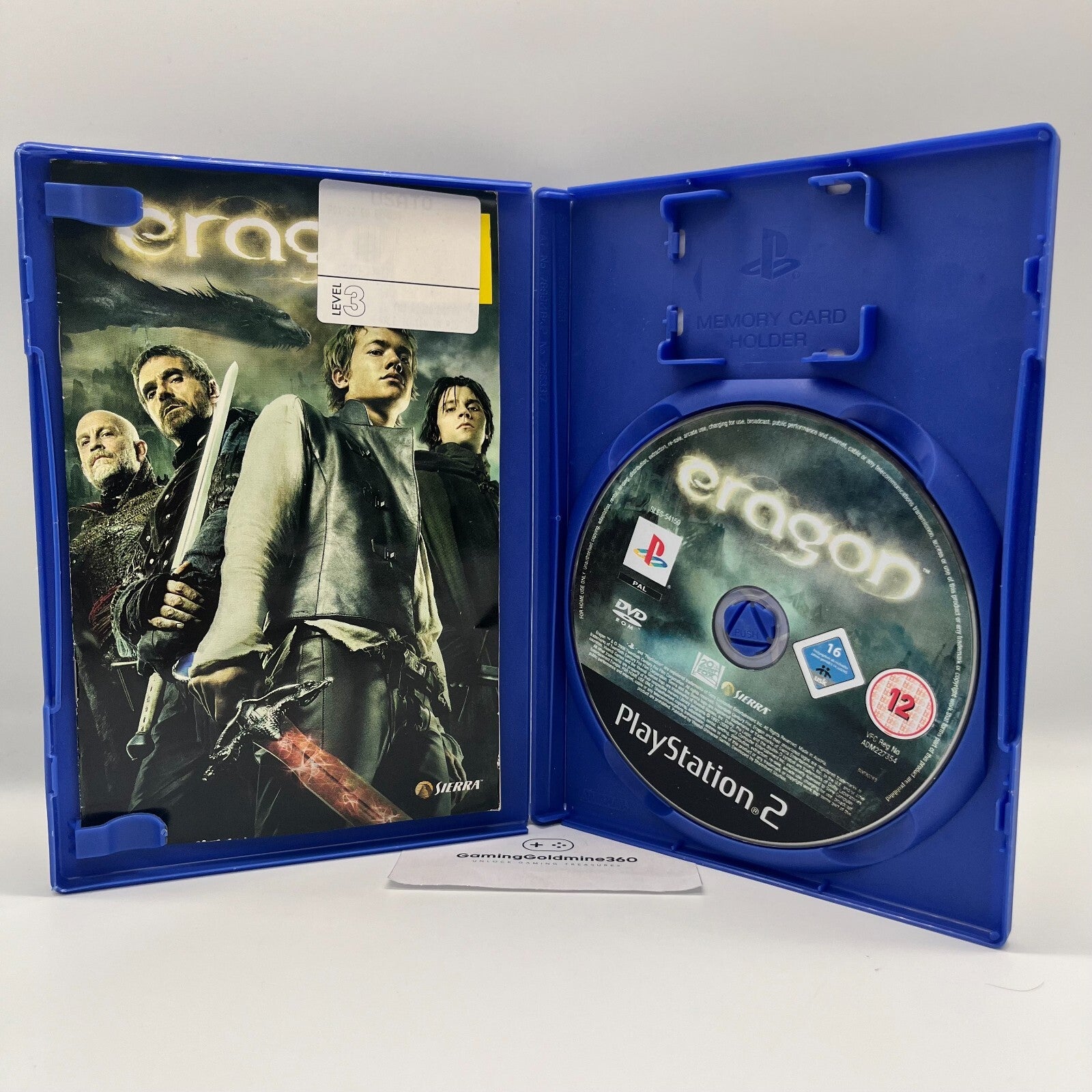 Eragon PS2 Italiano Completo con Manuale Sierra Sony Playstation 2 PAL OTTIMO