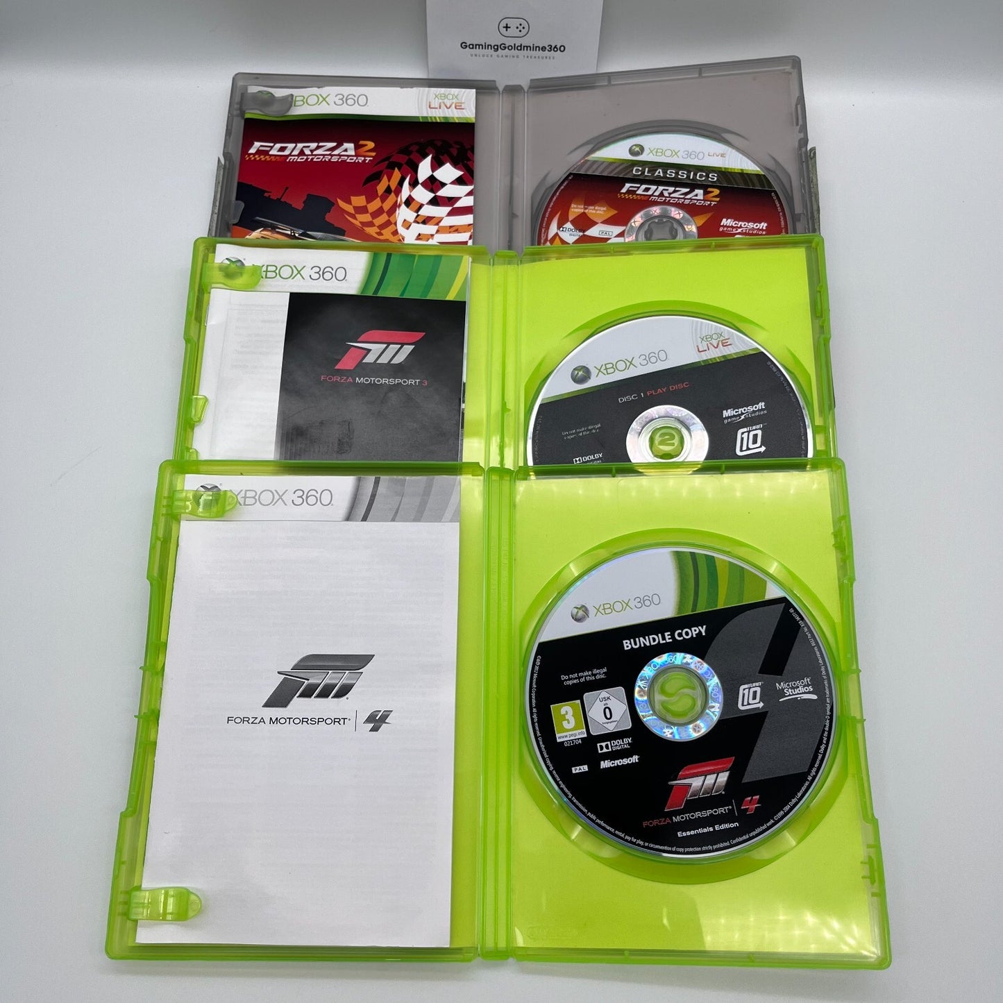 Forza Motorsport Collection (2-3-4) Xbox 360 Pal Completi Microsoft Xbox360 TOP