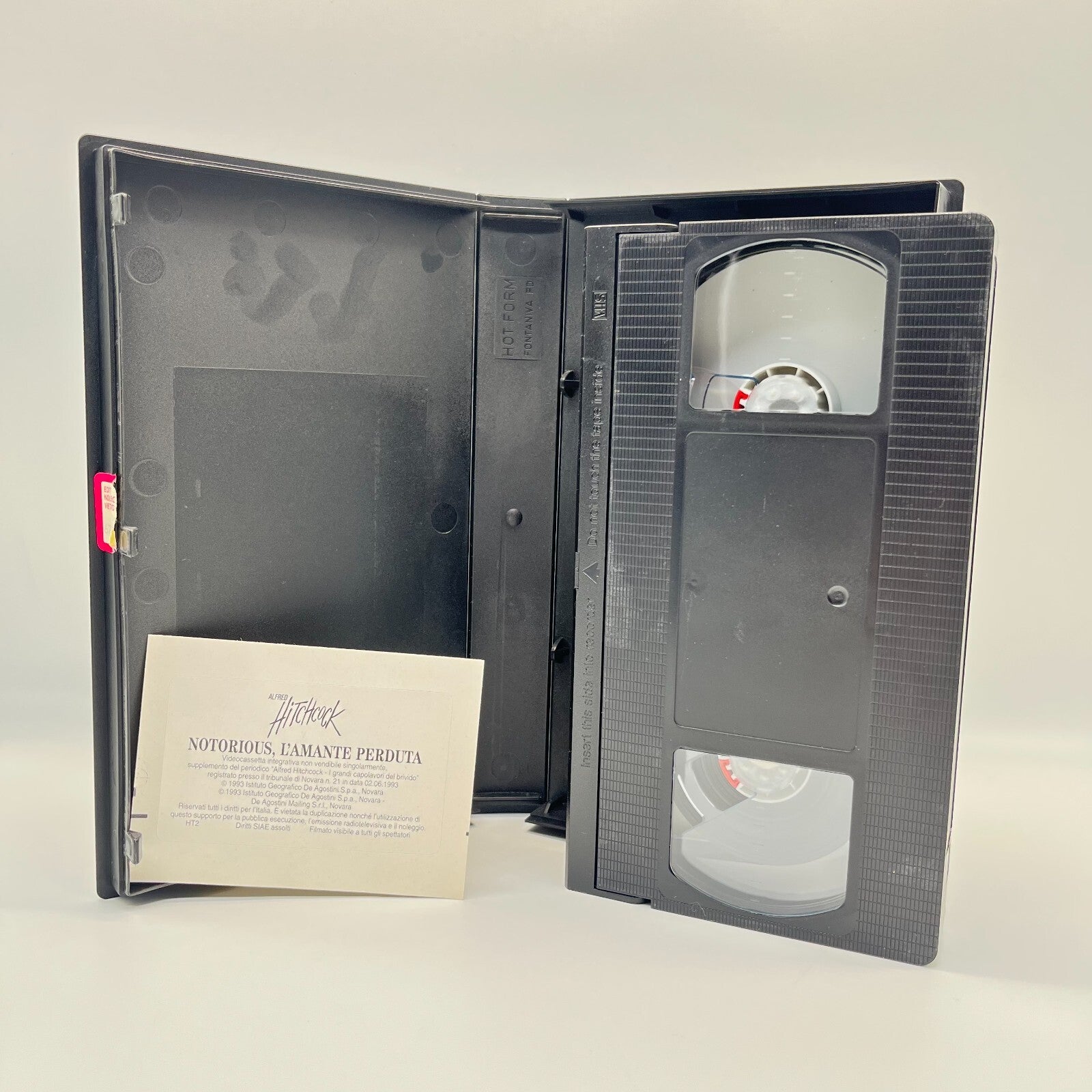 🎥 Lotto 3 VHS Alfred Hitchcock - La Finestra sul Cortile, Notorious, Rebecca 📼