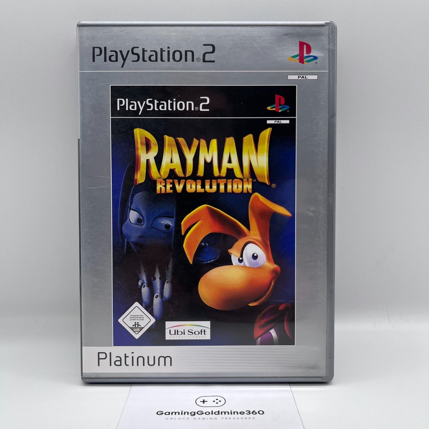 RAYMAN Revolution PS2 Italiano PAL no manuale Ubisoft Sony PlayStation 2 OTTIMO