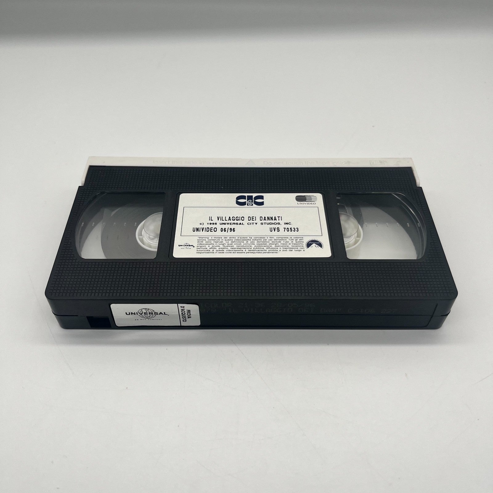 VHS Villaggio dei Dannati 🎬 John Carpenter 1995 Ita Horror Universal CIC Rara