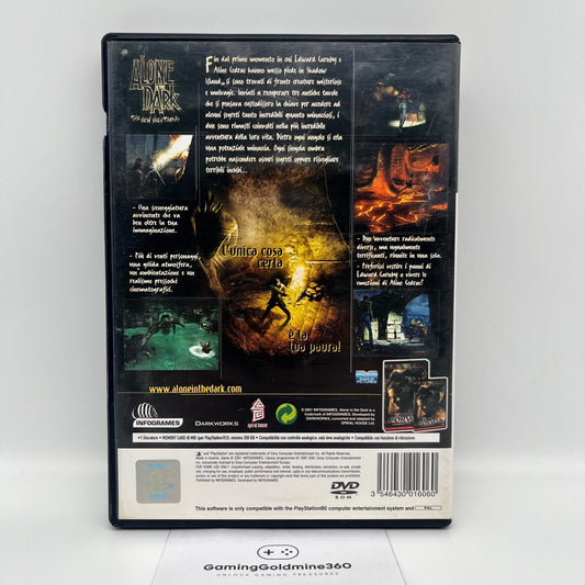 ALONE IN THE DARK The New Nightmare PS2 Italiano Completo PAL Sony PlayStation 2