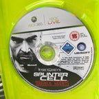TOM CLANCY'S Splinter Cell Double Agent+Ghost Recon Advanced WarFighter Xbox 360