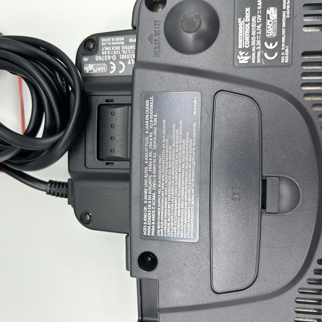 Nintendo 64 – Console PAL NUS-001 (EUR)