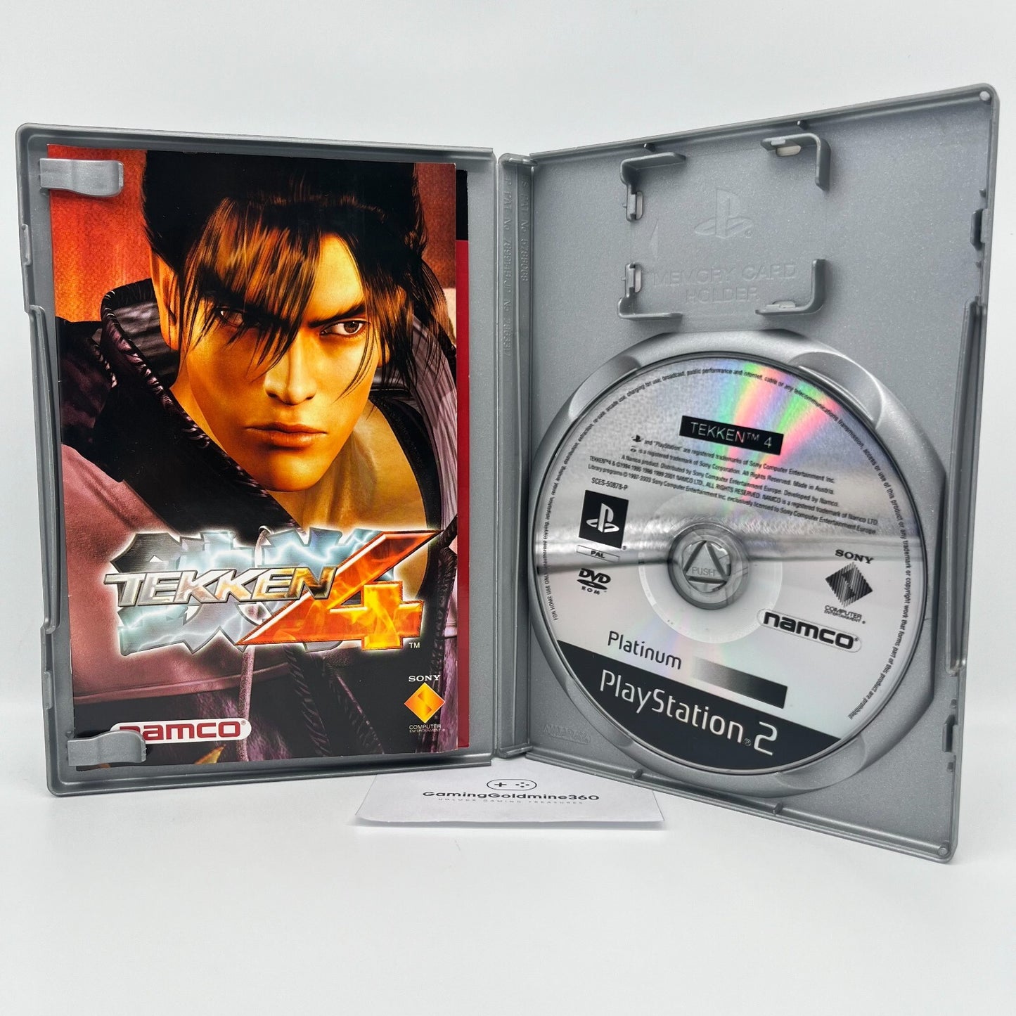 Tekken 4 PS2 Platinum Italiano Completo con Manuale PAL Namco Sony PlayStation 2