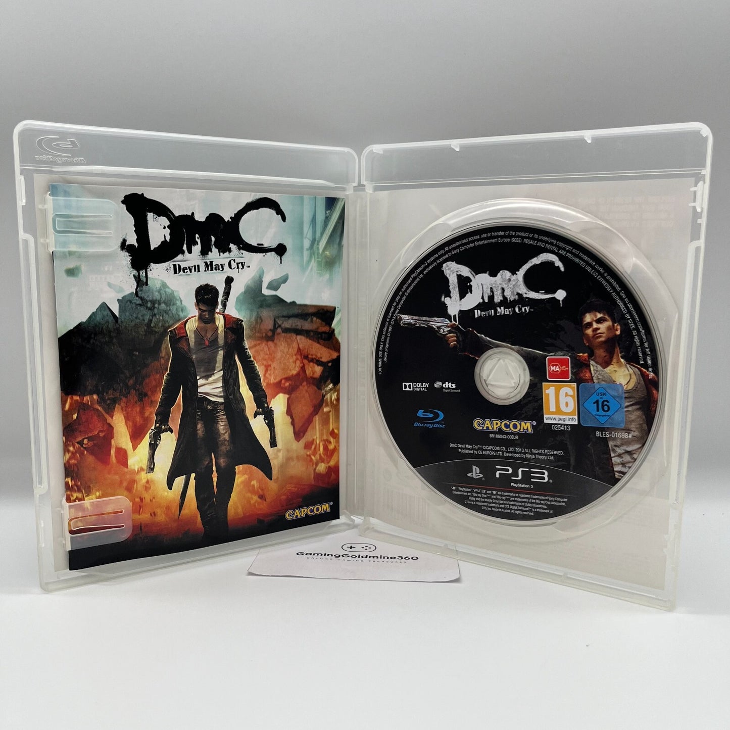 DMC Devil May Cry PS3 PAL Completo con Manuale COME NUOVO Sony PlayStation 3